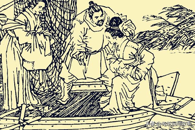 民间故事：船夫心善，送妇人过河不要钱，妇人却偷偷在船上凿个孔