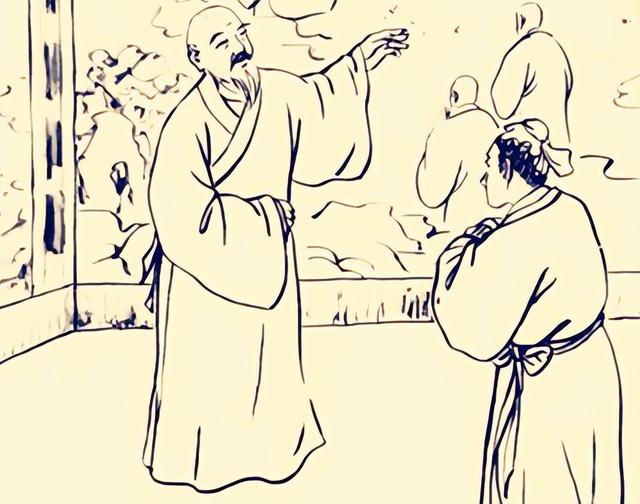 民间故事：屠夫去烧香，老和尚拦住他：你背后有个手拿铁链的老头